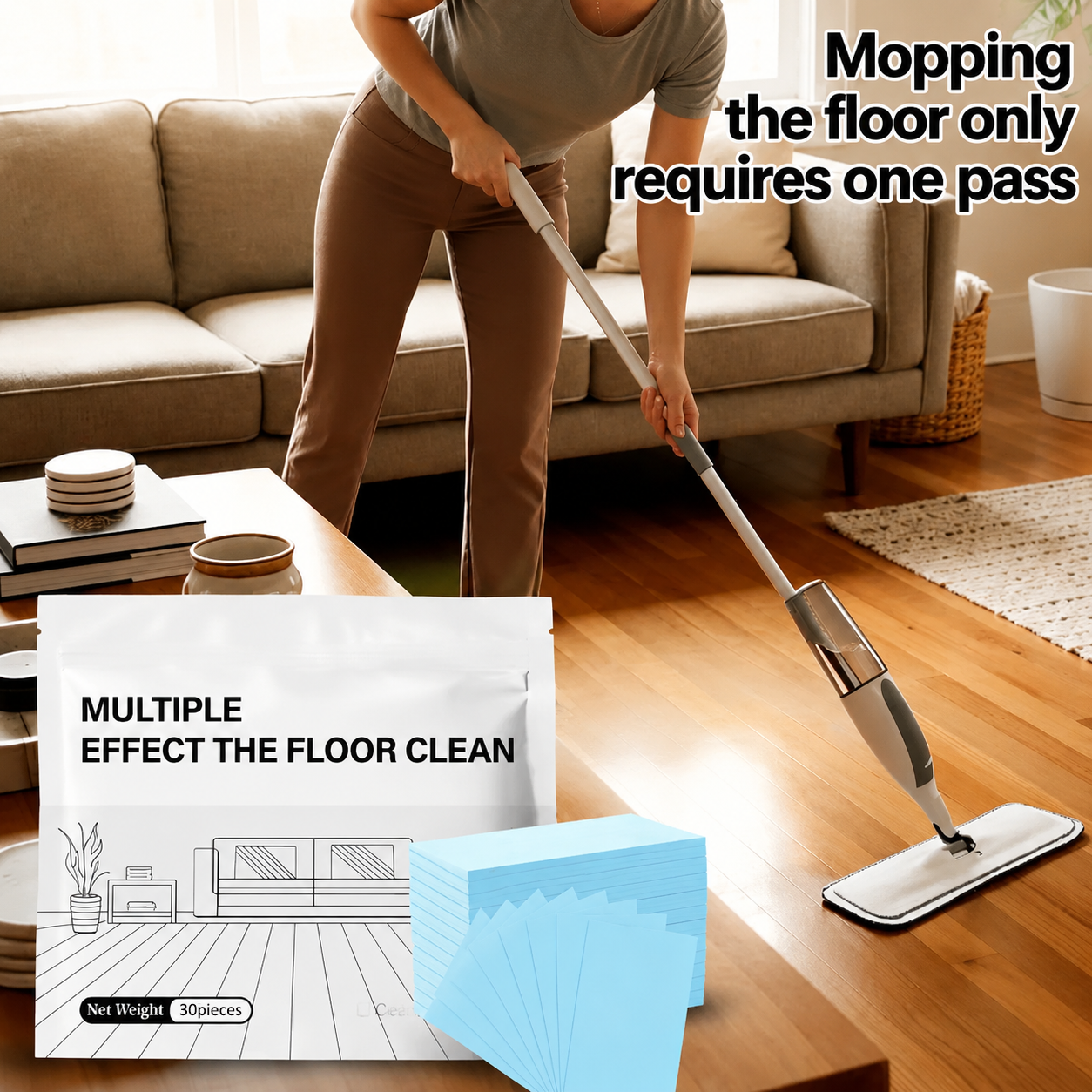 💦Multi-Surface Antibacterial Cleaner for Hardwood, Tile & Laminate